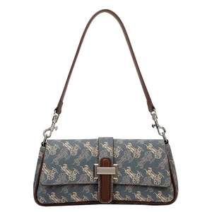 Best-Selling Designer Leather Crossbody Handbag for Ladies Single Shoulder Women's Bag with Two Straps Spring Fashion Wholesale