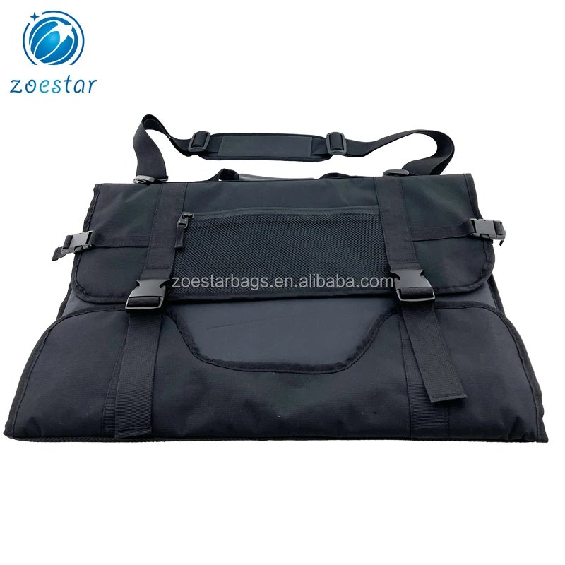 Fully Opening Computer Case Quick Response Laptop Holder Black Briefcase Sling Shoulder Backpack for Laptop Package details