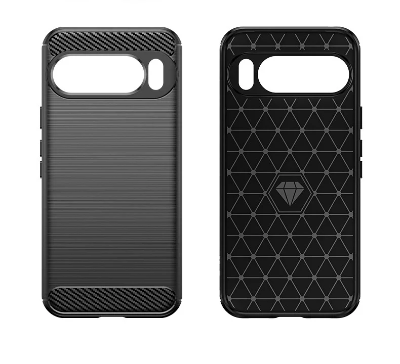 Fashion Soft TPU Carbon Fiber Phone Cover forGoogle Pixel 9 Pro Shockproof  Mobile Phone case for Google Pixel 9 Pro XL  8 Pro