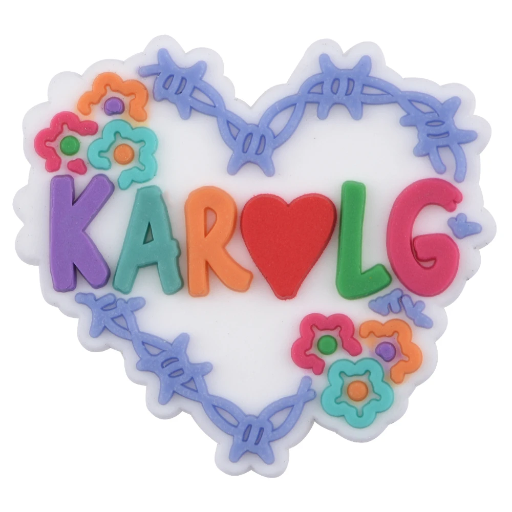 Karol G Schuh Charms 2023 Karol G Croc Charms Manana Karol G Croc Shoe Charms Fit Croc Shoe