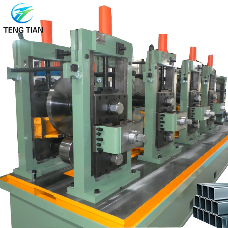 Fully Automatic Direct Forming Carbon Steel Pipe Making Machine for Roll Forming square Tube 100x100x6mm