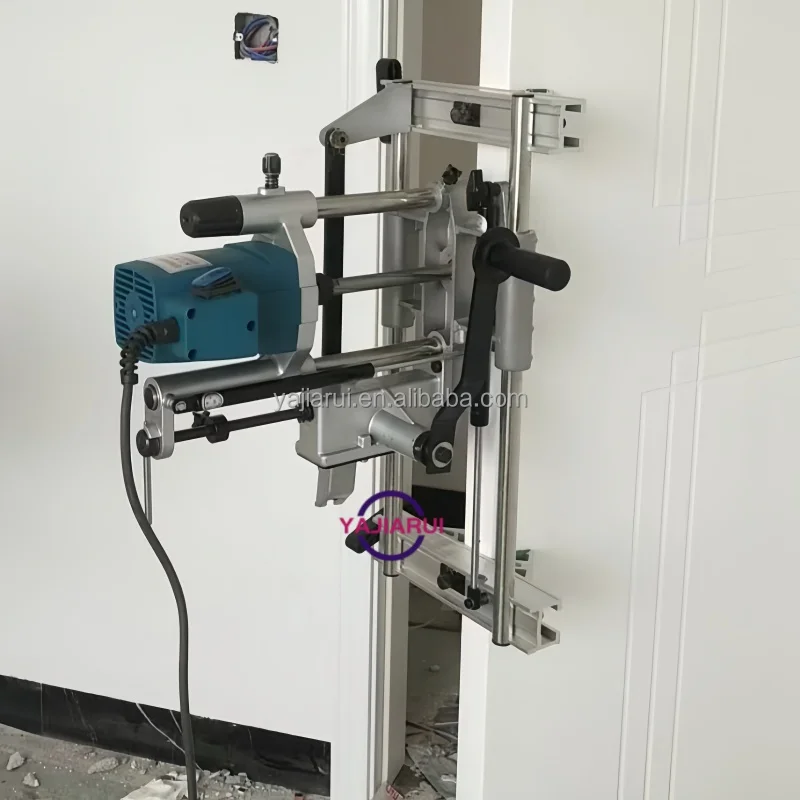 Factory Price 1100W Portable Small Woodworking Lock Mortiser Door Lock Hole Mortising Machine Wood Door Lock Drilling Machine