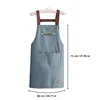 Leather blue-waterproof back button