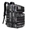 Black American flag with python pattern