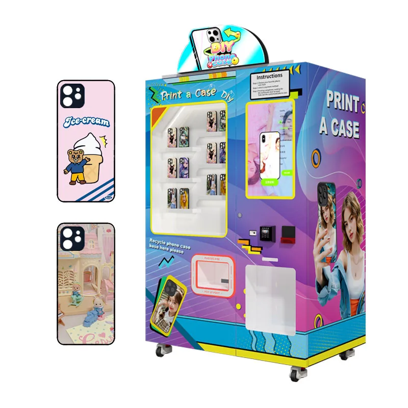 Phone Shell Printer Machine Smart Vending Machine Intelligent Vending for Shopping Mall and Scenic Spot Special Gift