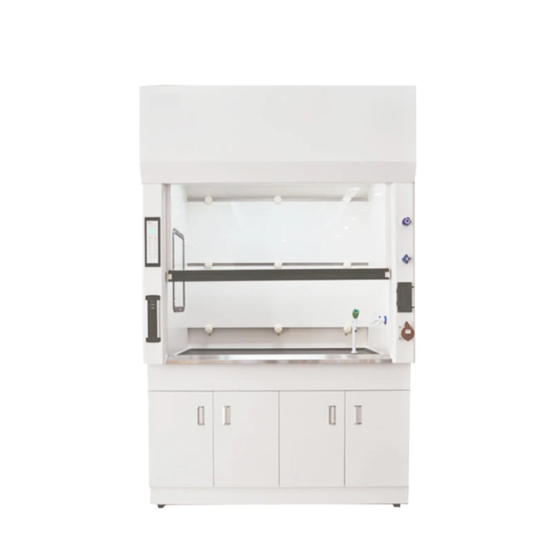 Wincom Lab Workbench with Fume Hood Laminar Flow Laboratory Equipment Chemistry PP Fume Hood Price