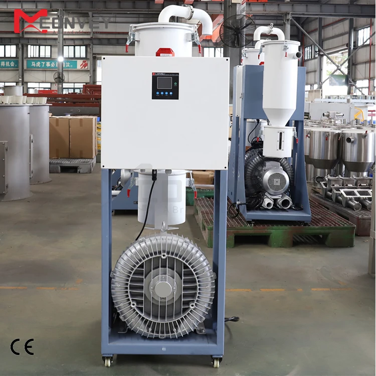 Pvc Granules Vacuum Hopper Loader Automatic Feeding Machine Plastic Pellet Conveyor Systems