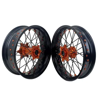 Classic Fit 2022 TX/FX 125-450 16/17 Wheel Set Customizable Sizes Supermoto Dirt Bike Wheels