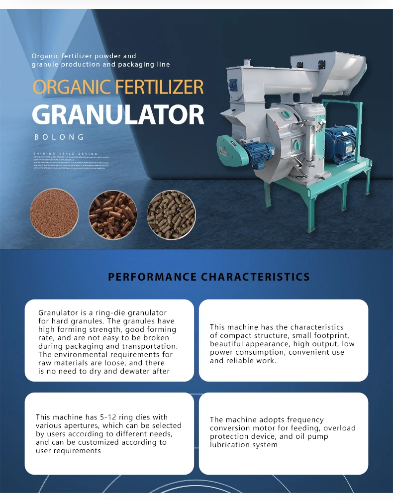 Organic Fertilizer Manufacturing Machinery Organic Fertilizer Production Equipment Fertilizer