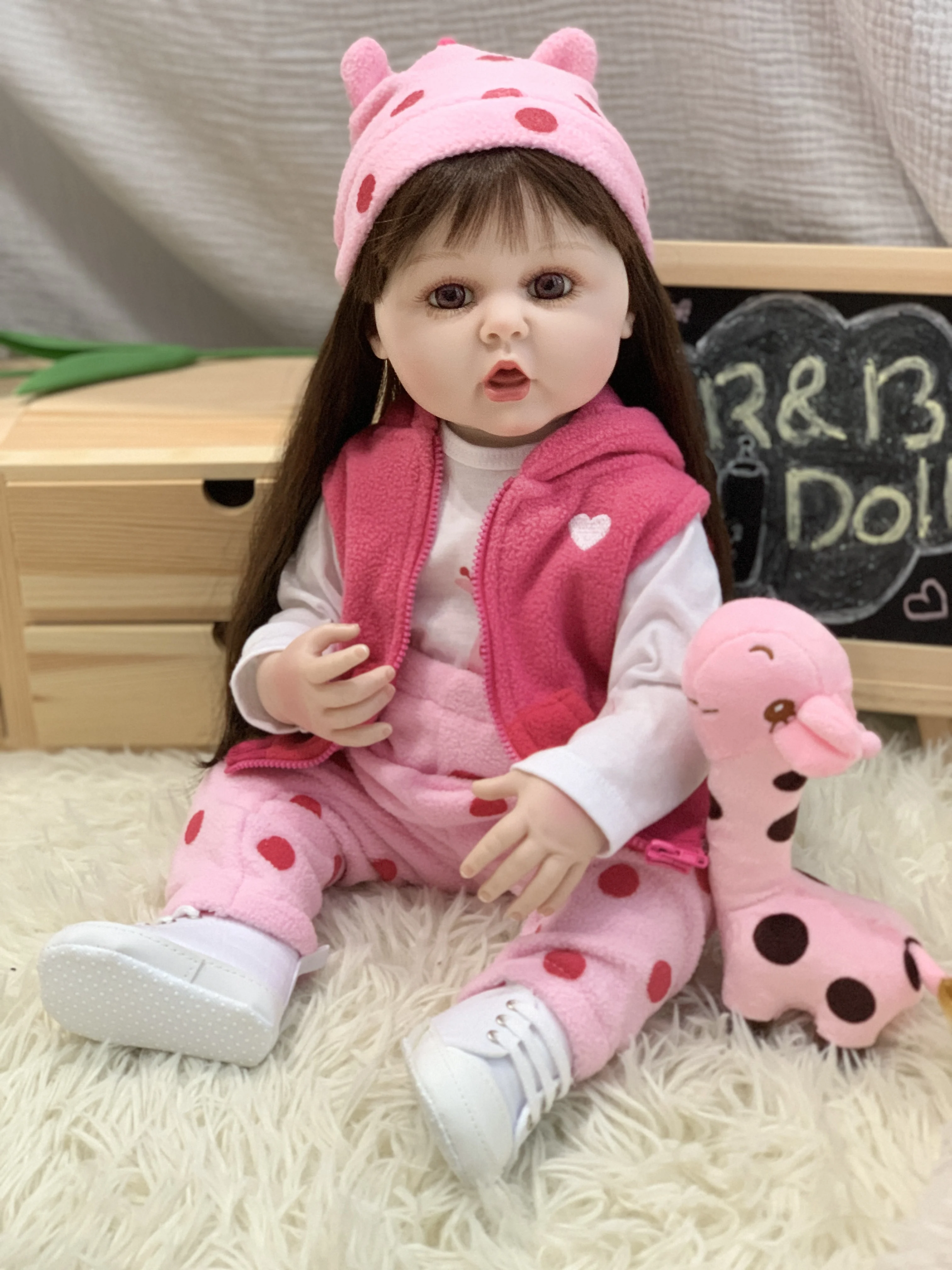 Dolls Kit Bebes Reborn Baratos Buy 25 Inch Hand-painted Sandie