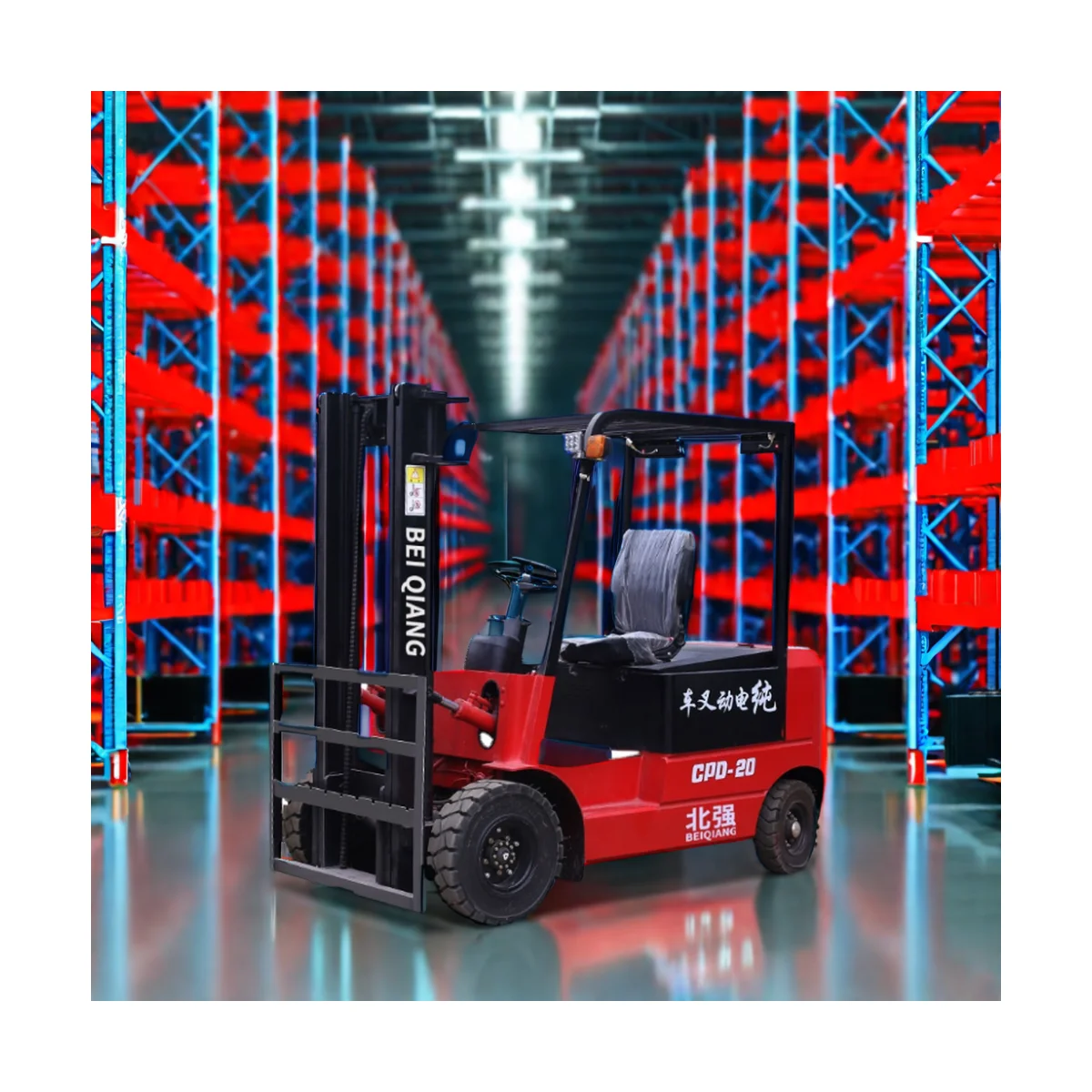 NASEDI 2024 New Model Warehouse Battery Truck CE Certified Factory Price 3Ton Options Restaurant Manufacturing Plant Farm Use