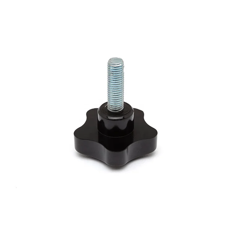 quality safety plastic hand screw knob solid phenolic plastic
