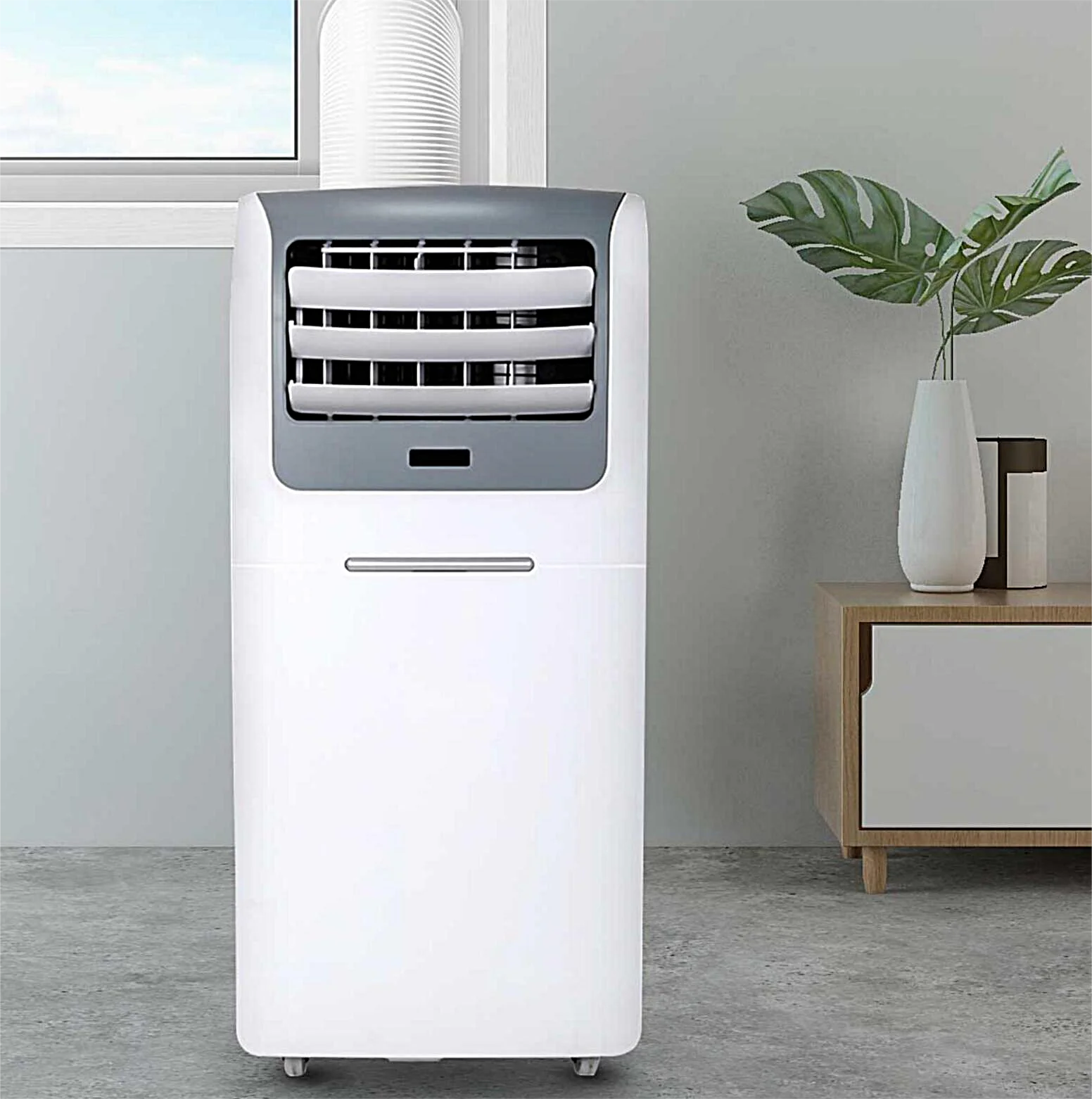 9000BTU Best Sale Smart Home Portable Air Conditioner Fan Mobile Ac Unit  With Cooling and Heating Factory Directly Ac