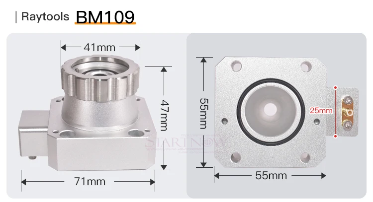 Raytools BT210S BT230 BT240S BM111 BM109 BM112 Fiber Laser Cutting Head Nozzle Connection Parts Laser Nozzle Sensor Connector