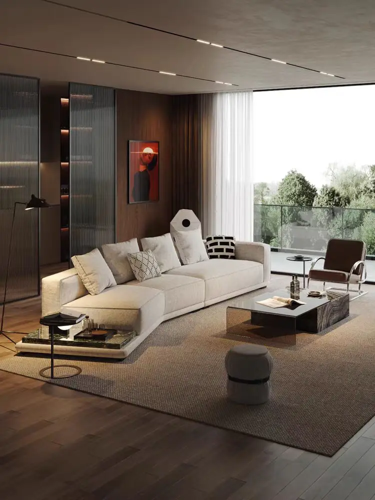Horizon Sofa - Italian Minimalist Luxury Fabric Sofa