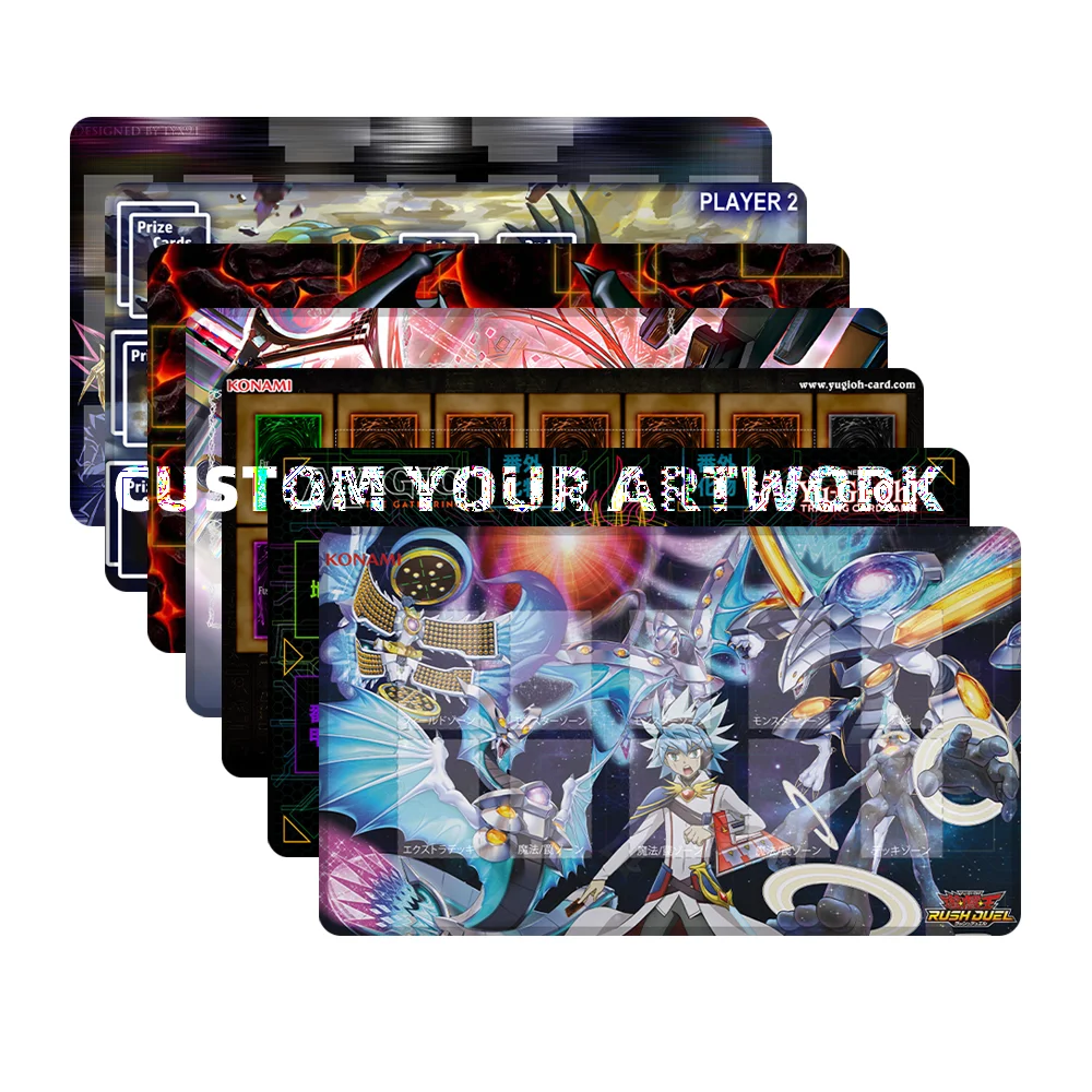 yugioh card game mat Dark Magician Girl Premium Neoprene Yu-Gi-Oh Playmat – Kado Supplies main image 1