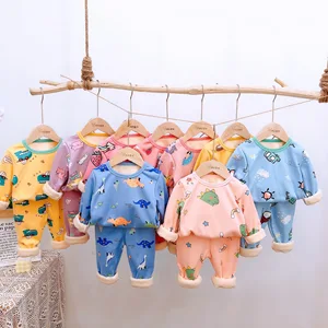 2020 Hot Selling Fall Fashion Autumn Baby Boys Girls Winter Korea Styles Cute Fancy Cartoon Wholesale Kids Clothes