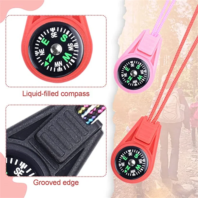 Hot Selling Mini Compass Liquid Fill Dial For Kids Scout Hiking Outdoor