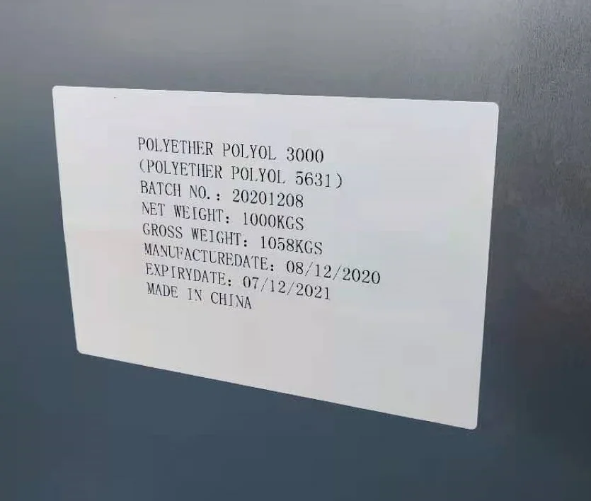 Polyether Polyol 5631(polyether Polyol 3000) Tech Grade Cas No 9003-11 ...