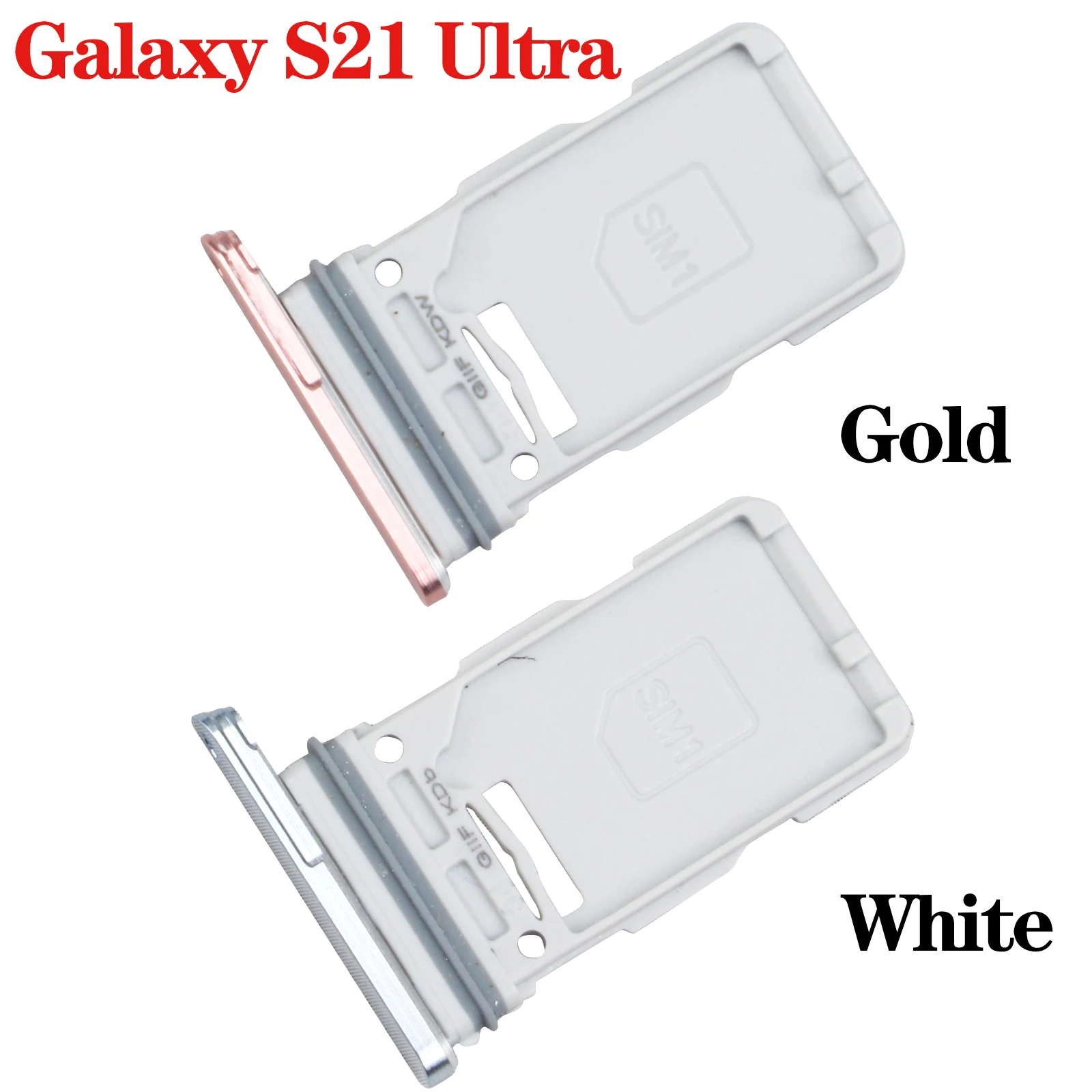 Single Sim Card Tray Slot Frame Holder Replacement for Samsung Galaxy S21  Ultra Fast Shipping Wholesale