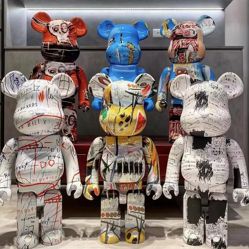 Custom Made 70cm Bearbrick 1000 Statue DIY Blank Patterns