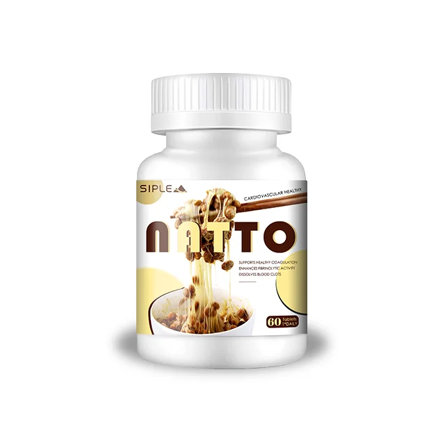  Лидер продаж OEM ODM таблетки для снижения жира в крови natto уменьшение липидов США Новая