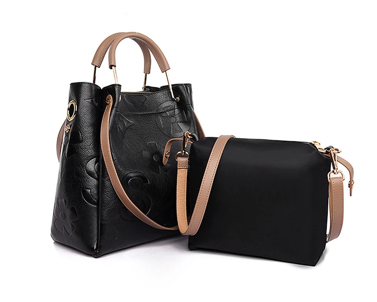 Low MOQ Custom Indentation Designer Handbags Fashion Brands Luxury Handbags for Women Purses and Hand Bag Tote Bag Set