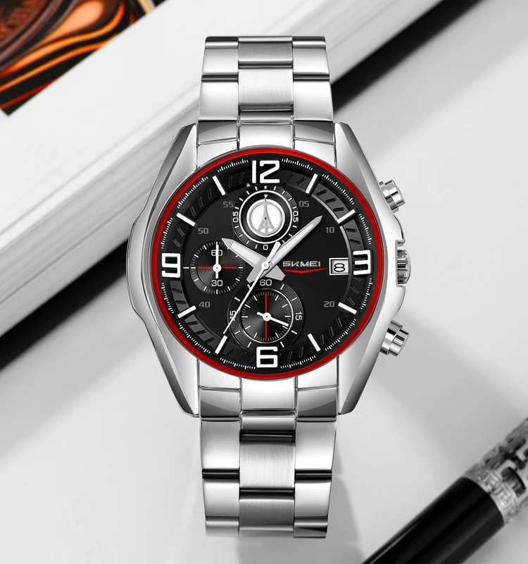 Skmei 9346 Men's Multifunctional Quartz Watch description image 5