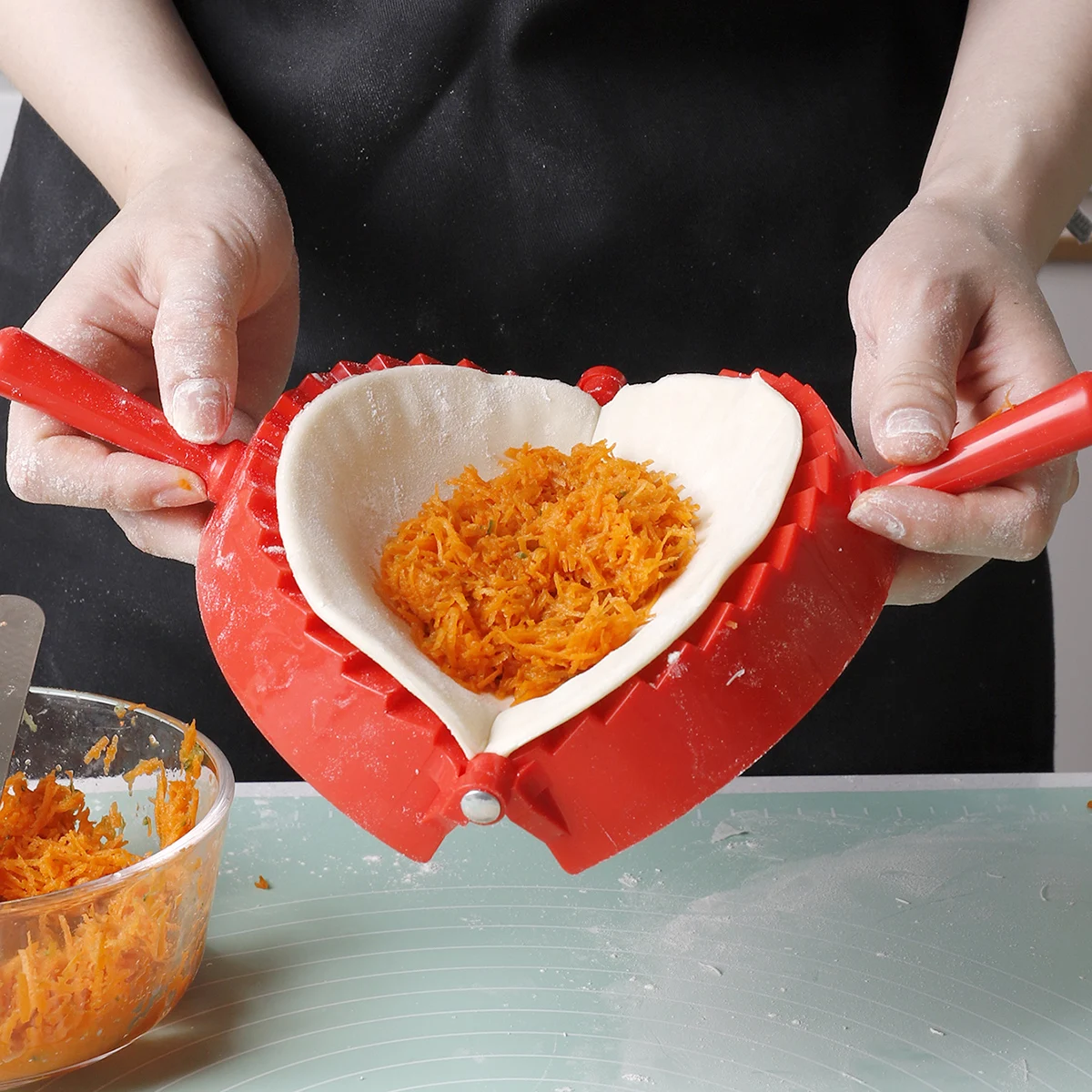 High Quality Baking Tool Dumpling Pie Maker Dumpling Making Dumpling Mould Manual Dough Press