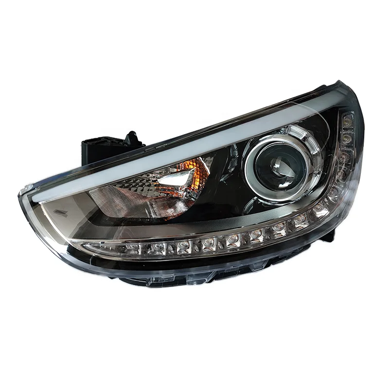 Ivanzoneko Car Head Lamp Led Light For Hyundai Accent 2012- Oem:92101 ...
