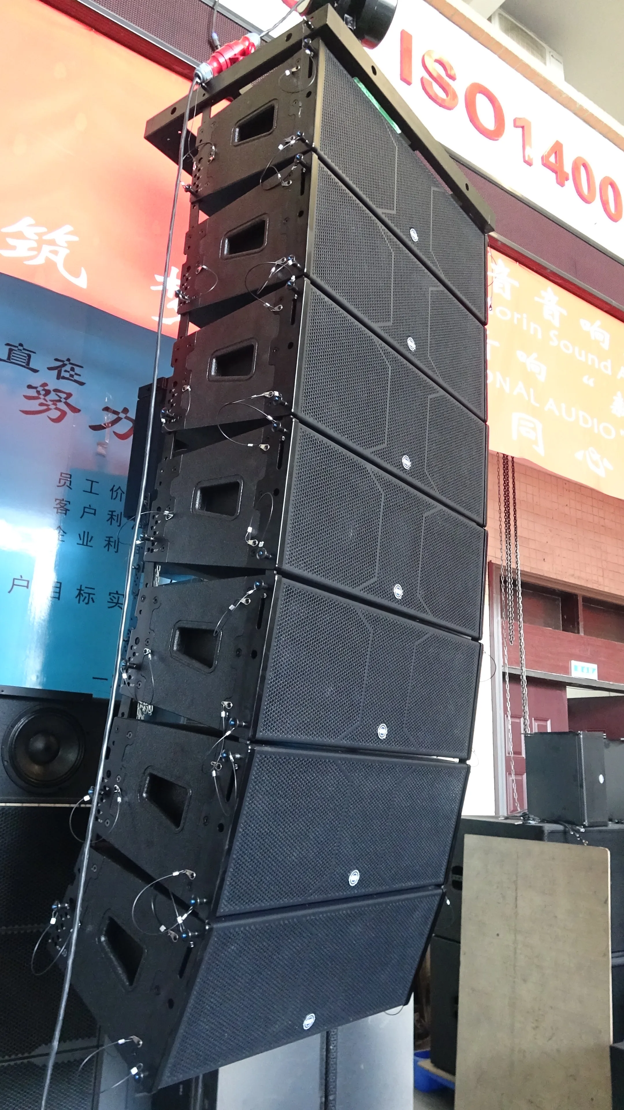 格安プロモーション3ウェイ2*10インチ18インチオーディオアクティブ