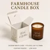 Farmhouse Candle Box