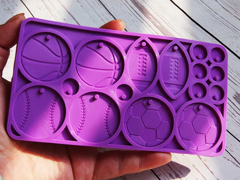 DIY Keychain Silicone Epoxy Resin Mold for Jewelry & Crafts for Cake Tools  Jewelry Keychain Mold manufacture