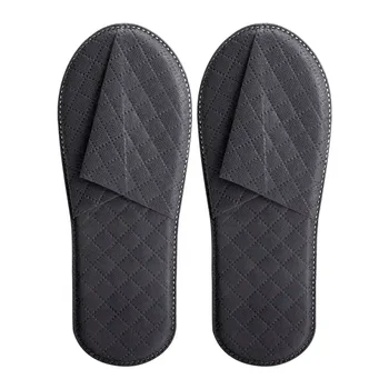 Wholesale custom unisex travel hotel room guest disposable hotel non woven slippers for hotel