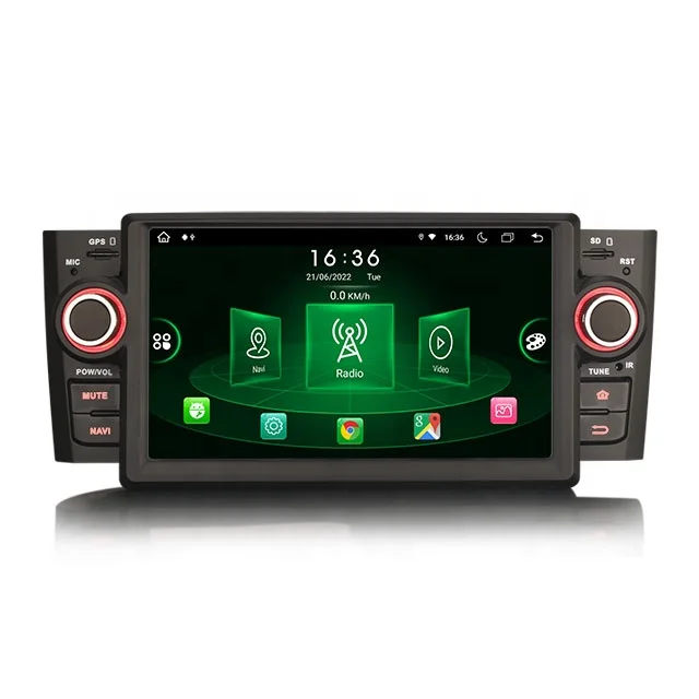 Schermo IPS da 7 pollici ES8923L con Android 12.0, navigatore satellitare GPS per auto, per Fiat Punto Linea, DSP 4G LTE, Wireless CarPlay, Auto OBD2_voghion.com