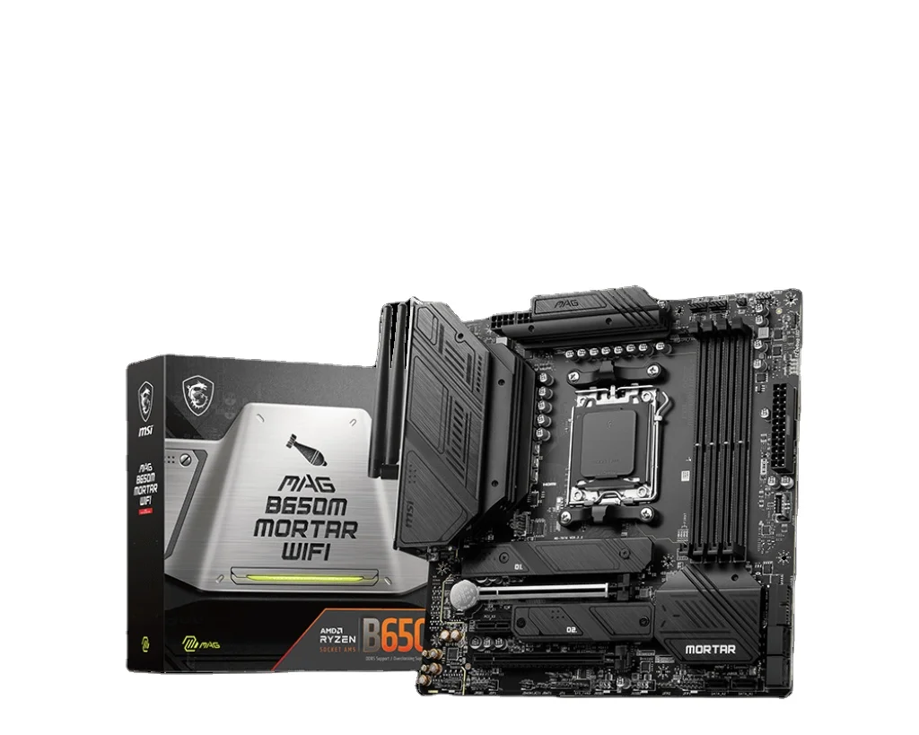MSI B650M MORTAR WIFI DDR5はCPU7950X/7900X/7800X3D AMD B650