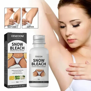 Custom 30ml Body Whitening Cream for Face & Private Parts Daily Use Vegan Organic Herbal Ingredients Mainly Vitamin