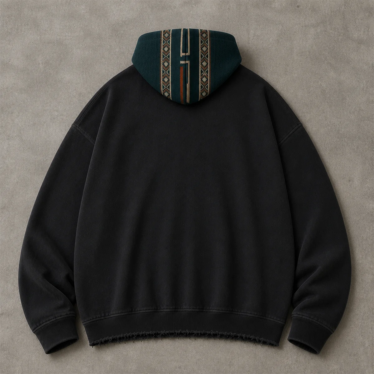 Manufacturer Custom Logo Dye Street Hip Hop Retro Color Block Print Wash 100% Cotton High Quality 3D Embroidery Winter Windproof gallery 2