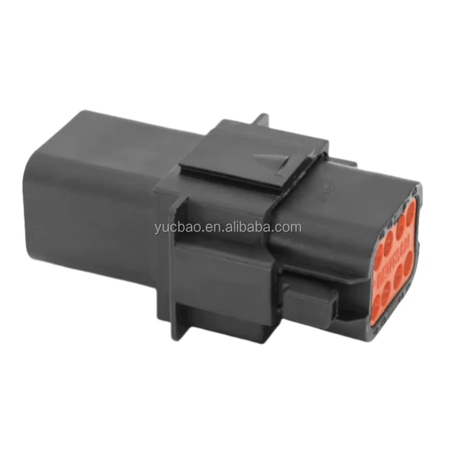 8P Auto Waterproof Wiring Harness Connector Plug with Terminals and Seals DT06-8S-E004/DT04-8P-E004 Auto Connectors