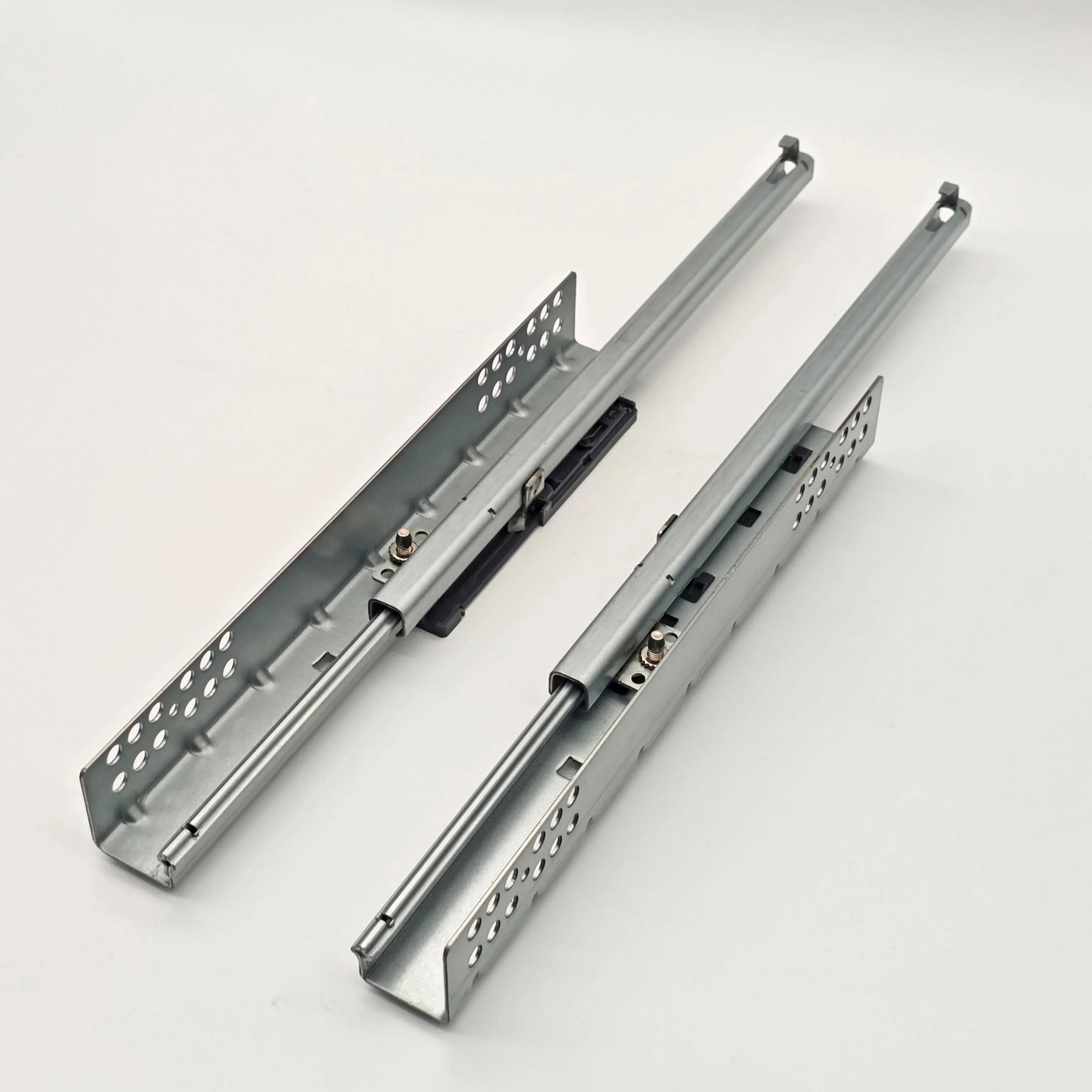 Smooth Stable Push Open Telescopic Undermount Drawer Slides Cabinet Slides