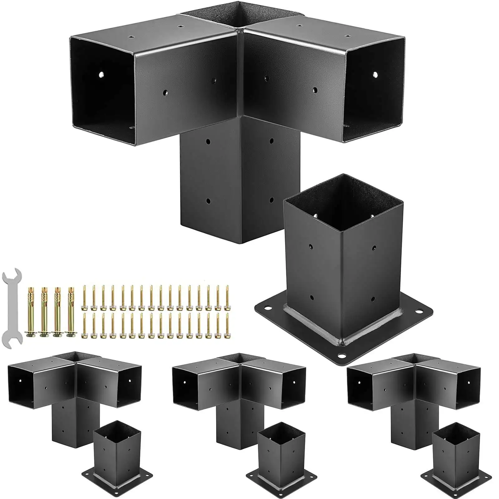 Pergola Brackets 4x4 Woodworks Pergola Kit Modular Modern Outdoor ...