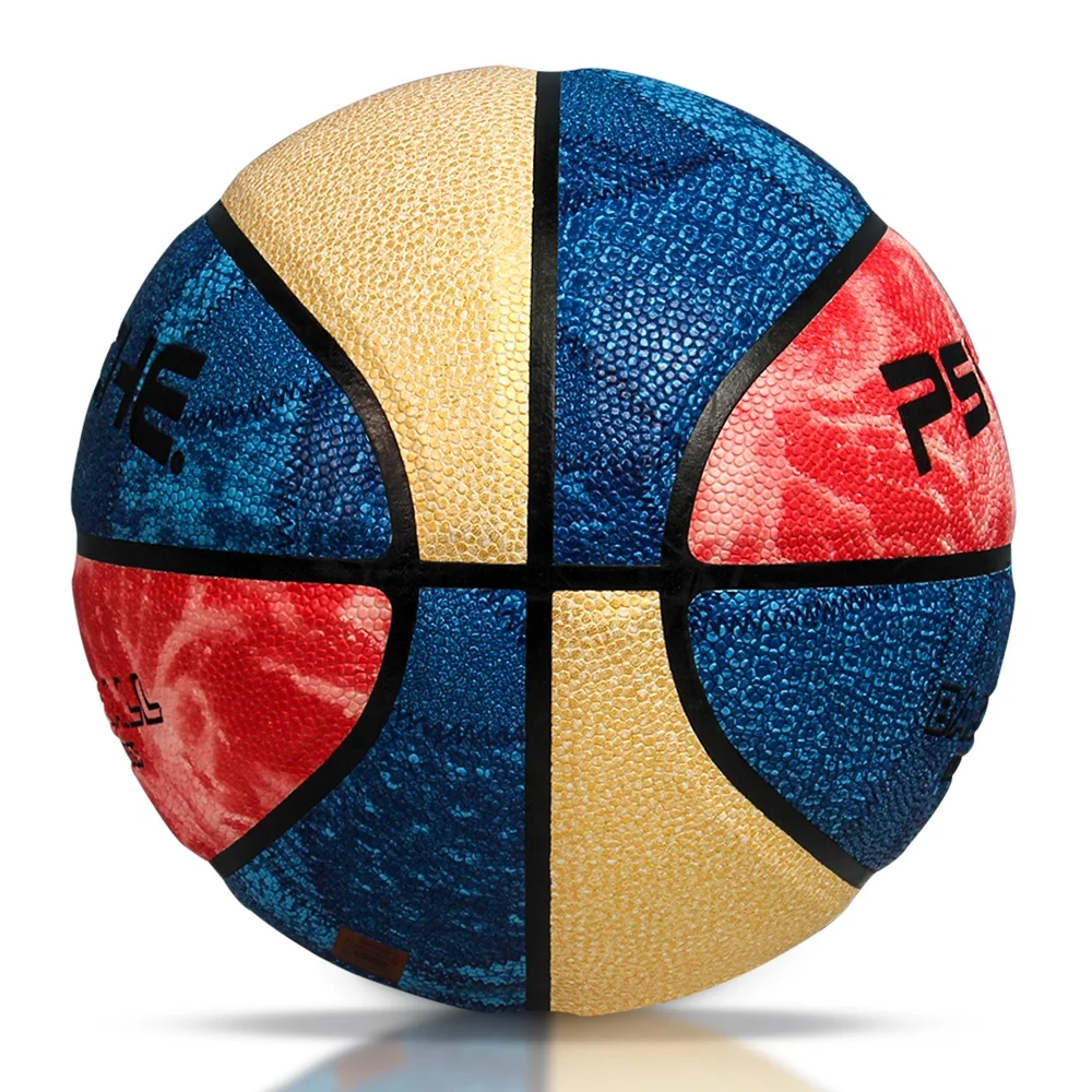 PSYCHE  Full Panel Printing Custom Composite Leather Basketballs Huafei Basketballs