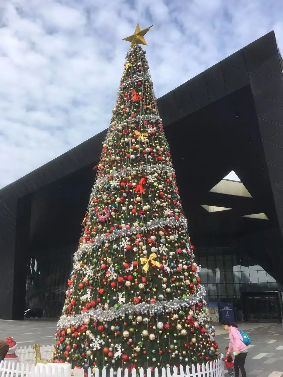 Giant 20ft 30ft 40ft 50ft 60ft 70ft LED Lighting Artificial Christmas ...