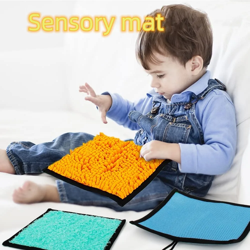 High Quality Rectangle Cloth Sensory Floor Mat Sensory Touch Lends
