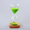 vert avec support en bois