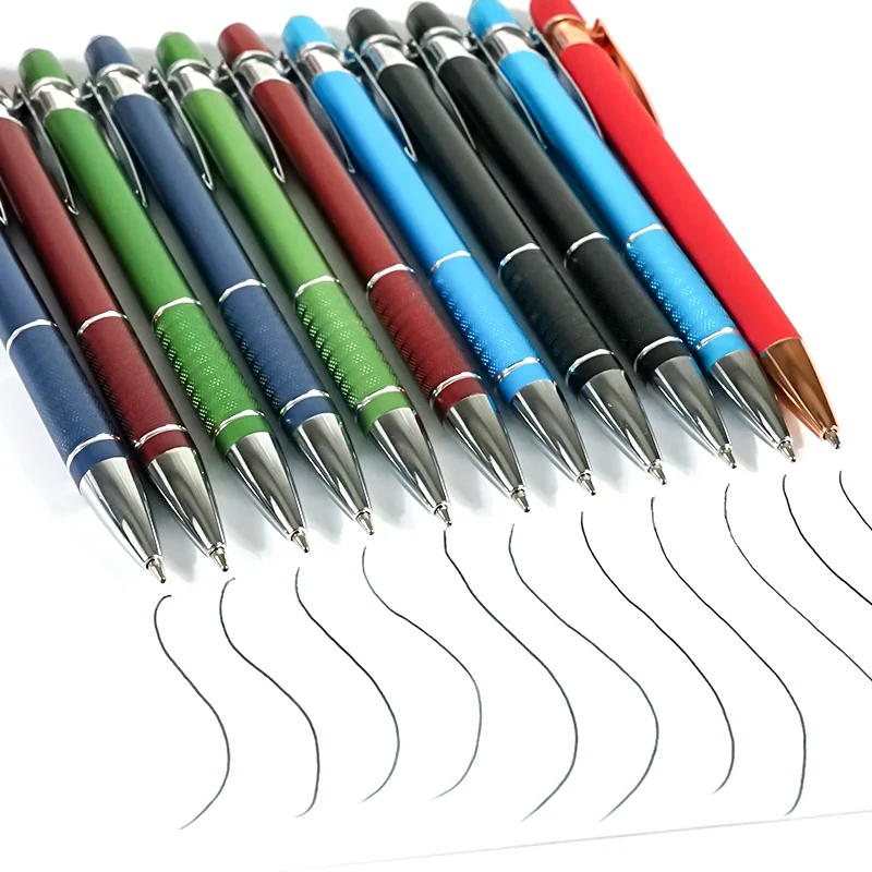 Luxury Ballpoint Pen Metal Aluminum Ballpoint Pens Aluminum Touch ...