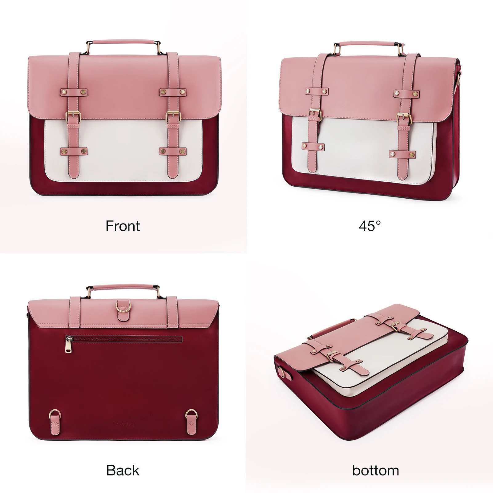 Sombre Vintage Briefcase - Stylish & Functional– Ecosusi