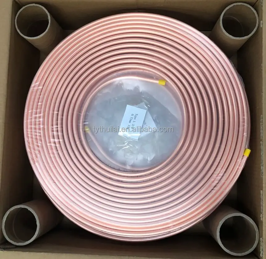 Custom Commercial Copper Annealed Coil Pipe 10mm