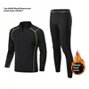 Haut UA505 noir/vert fluo + pantalon noir UA506-1