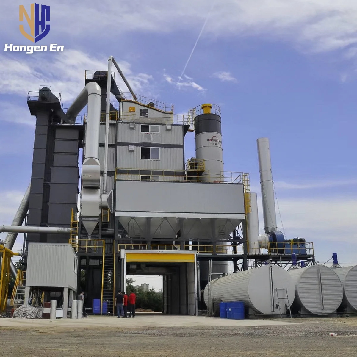 Asphalt Mixing Plant Remote Monitoring Capacity 80-400t/h Asphalt Mixer and Asphalt Concrete Mixer